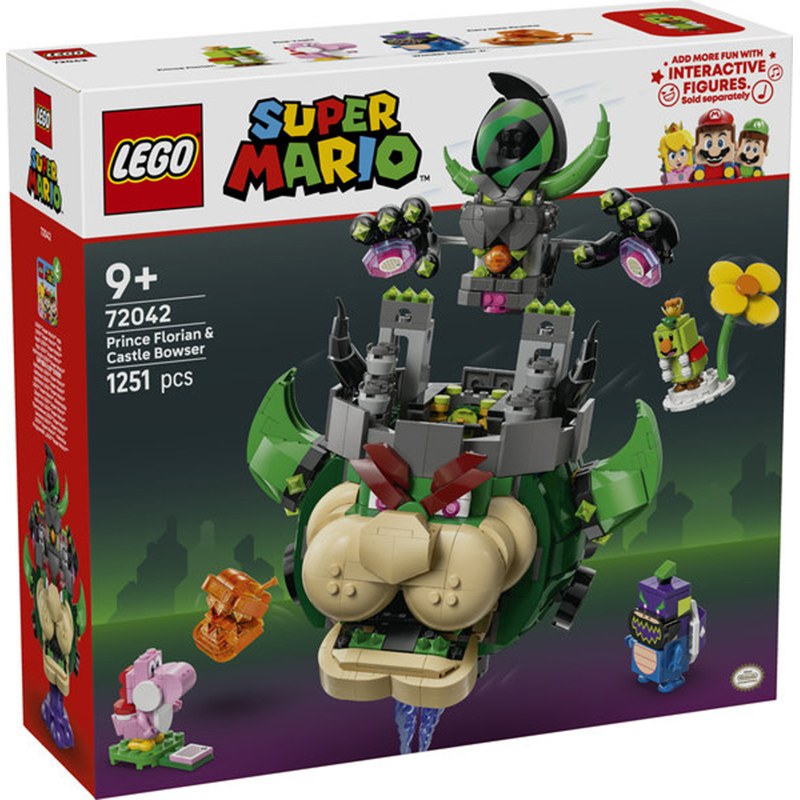 Lego Super Mario 72042 - Príncipe Florian y Bowser Castillo