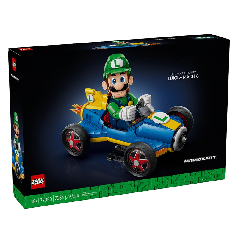 Lego Super Mario 72050 - Mario Kart: Luigi y Mach 8