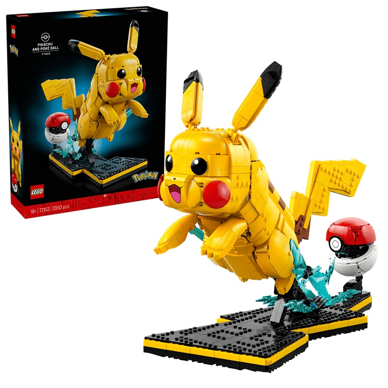 Lego Pokémon 72152 - Pikachu y Poké Ball