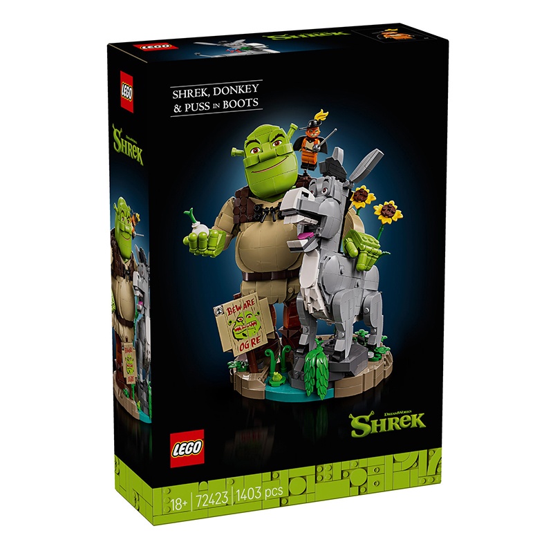 Lego 72423 - Shrek, Ase i Gat amb Botes