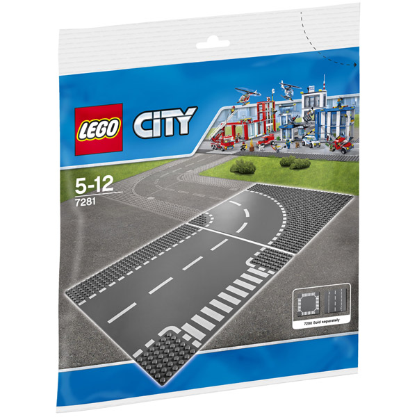 Juntas en T y Curvas Lego City - Imagen 1