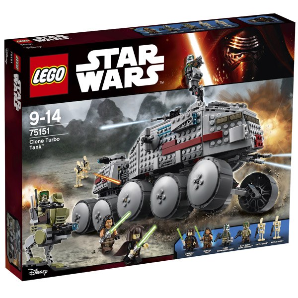 Clone Turbo Tank Lego Star Wars - Imatge 1