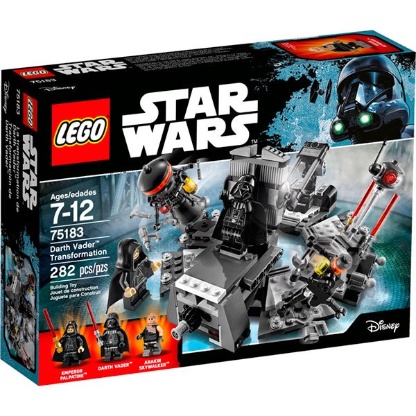 Transformacion de Darth Vader Lego - Imagen 1