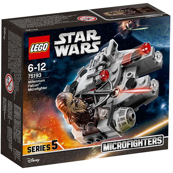 Microfighter: Halcón Milenario Lego Star Wars - Imagen 1