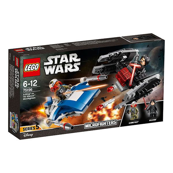 Lego Star Wars 75196 Microfighters: Ala-A vs Silenciador TIE - Imagen 1
