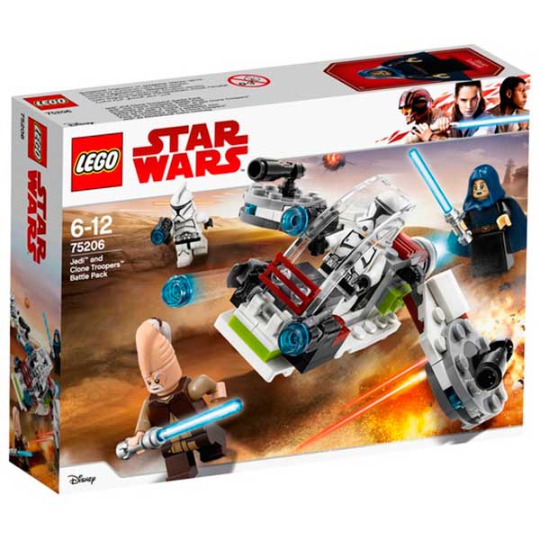 Pack de combate: Jedi y Soldados Clon Lego - Imagen 1