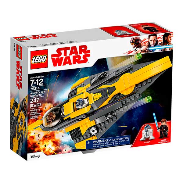 Lego Star Wars 75214 Caza Estelar Jedi de Anakin - Imagen 1