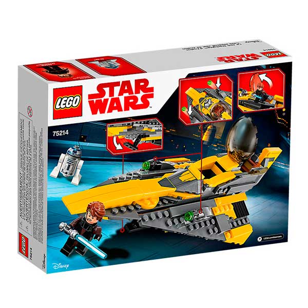 Lego Star Wars 75214 Caza Estelar Jedi de Anakin - Imatge 2
