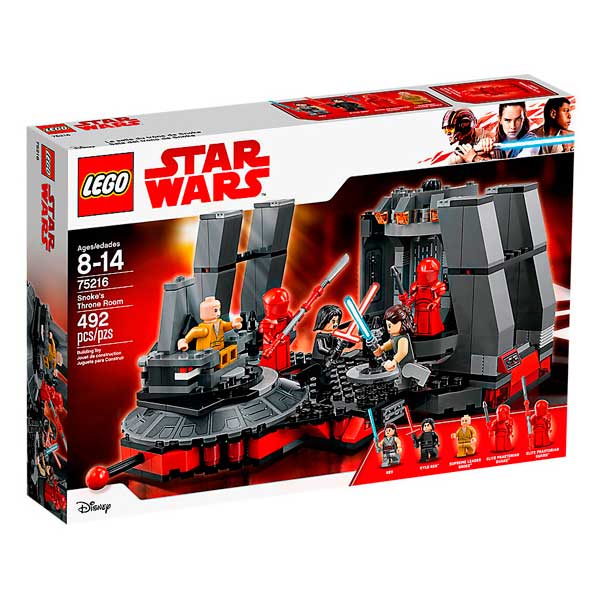 Sala del Tron de Snoke Lego Star Wars - Imatge 1