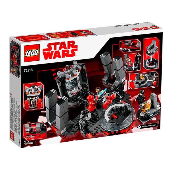 Sala del Trono de Snoke Lego Star Wars - Imagen 2