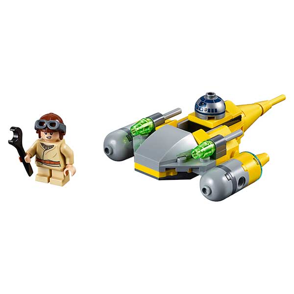 Lego Star Wars 75223 Microfighter: Naboo Starfighter - Imagem 1