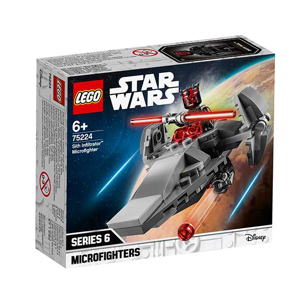 Lego Star Wars 75224 Microfighter: Infiltrador Sith - Imagen 1