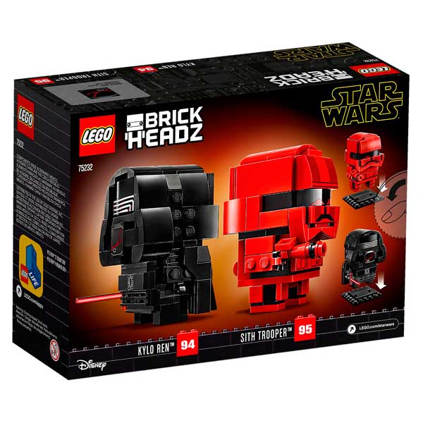 Break Headz Kylo Ren y Sith Lego Star Wars - Imagen 2