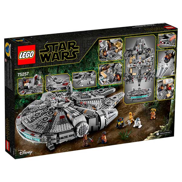 Lego Star Wars 75257 Halcón Milenario - Imagen 2