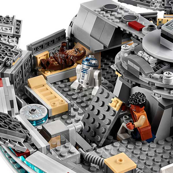Lego Star Wars 75257 Halcón Milenario - Imagen 6