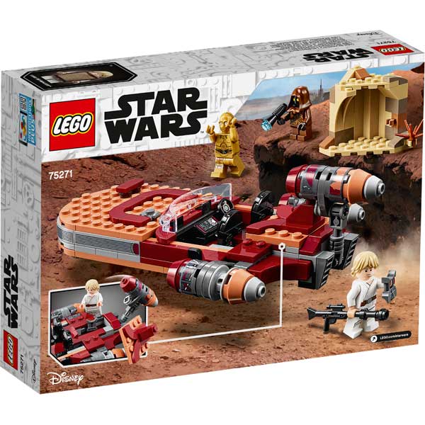 Lego Star Wars 75271 Speeder Terrestre de Luke Skywalker - Imatge 1