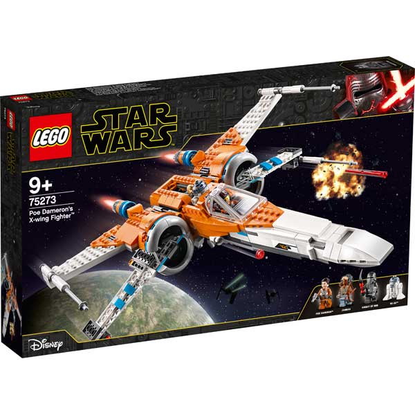 Caça Ala-X de Poe Dameron Lego Star Wars - Imatge 1