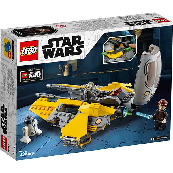 Lego Star Wars 75281 Interceptor Jedi de Anakin - Imagen 1