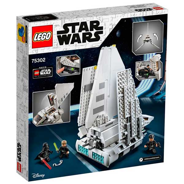 Lego Star Wars 75302 Lanzadera Imperial - Imatge 1