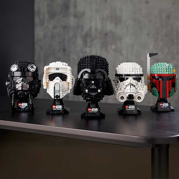 Lego Star Wars 75304 Casco de Darth Vader - Imagen 3