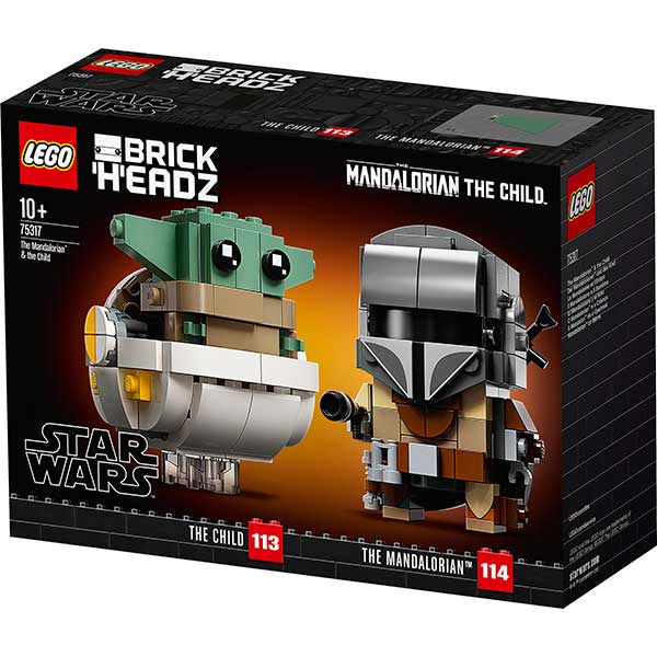 Lego Star Wars 75317 O Mandalorian e A Criança - Imagem 1