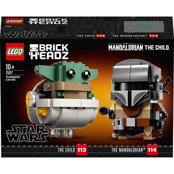Lego Star Wars 75317 O Mandalorian e A Criança - Imagem 1