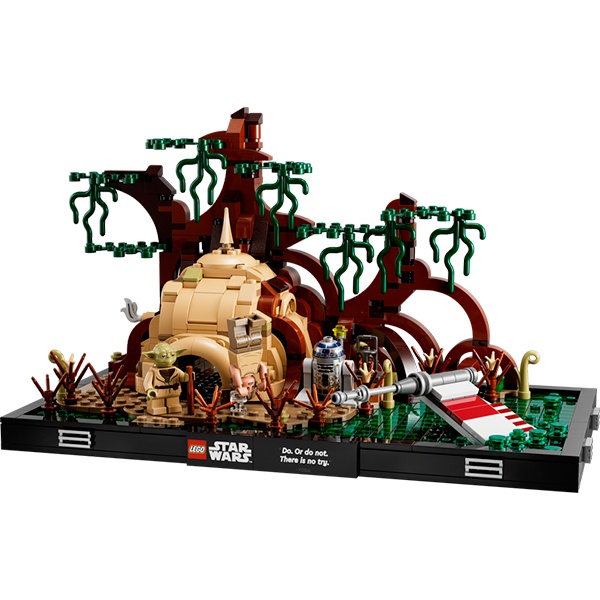 Lego Star Wars 75330 Diorama: Treinamento Jedi em Dagobah - Imagem 1