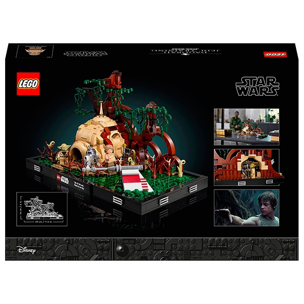 Lego Star Wars 75330 Diorama: Entrenamiento Jedi en Dagobah - Imagen 2