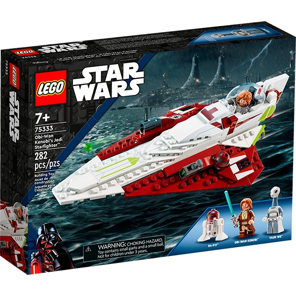 Lego Star Wars 75333 Caza Estelar Jedi de Obi-Wan Kenobi - Imagen 1