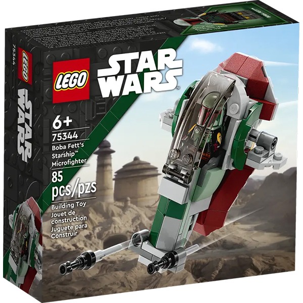 Lego 75344 Star Wars Microfighter: Nave Estelar de Boba Fett - Imagen 1