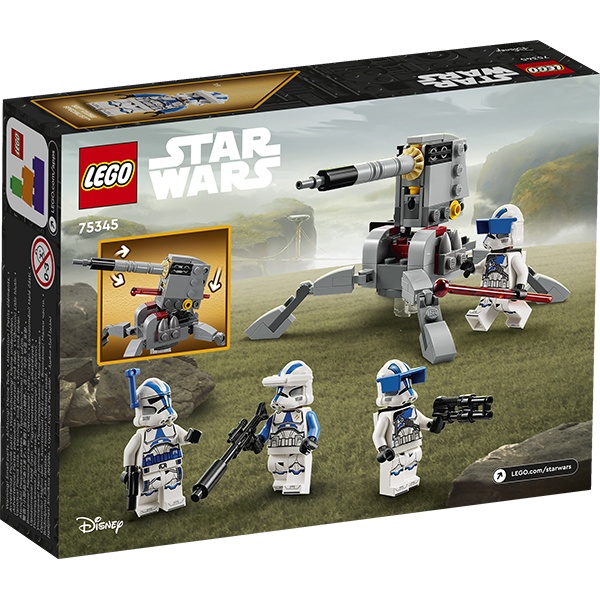 Lego 75345 Star Wars TM Pack de Combate Clone Troopers da 501ª. - Imagem 1