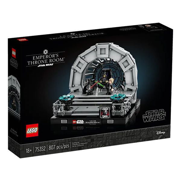 Lego 75352 Star Wars Diorama: Sala do Trono do Imperador - Imagem 1