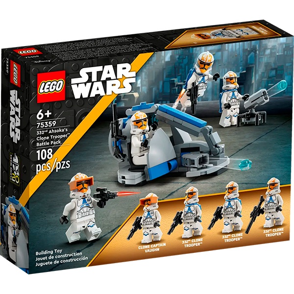 Lego 75359 Star Wars Combat Pack: Soldiers clone dos 332 de Ahsoka - Imagem 1