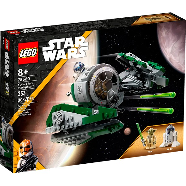 Lego 75360 Star Wars Caza Estelar Jedi de Yoda - Imagen 1