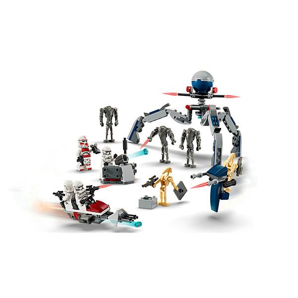 75372 Lego Star Wars - Pacote de Combate: Clone Trooper e Battle Droid - Imagem 3