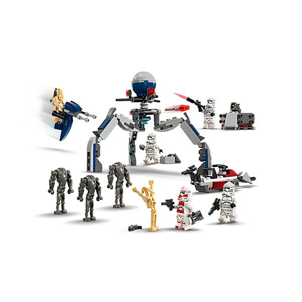 75372 Lego Star Wars - Pacote de Combate: Clone Trooper e Battle Droid - Imagem 4