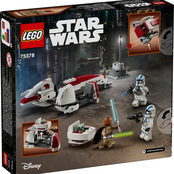 Lego 75378 Star Wars - Fuga no Speeder BARC - Imagem 1