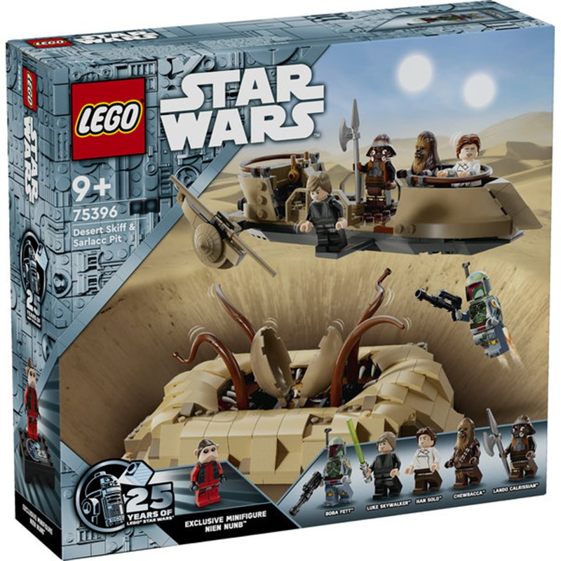 Lego Star Wars 75396 - Desert Skiff e Sarlacc Trench