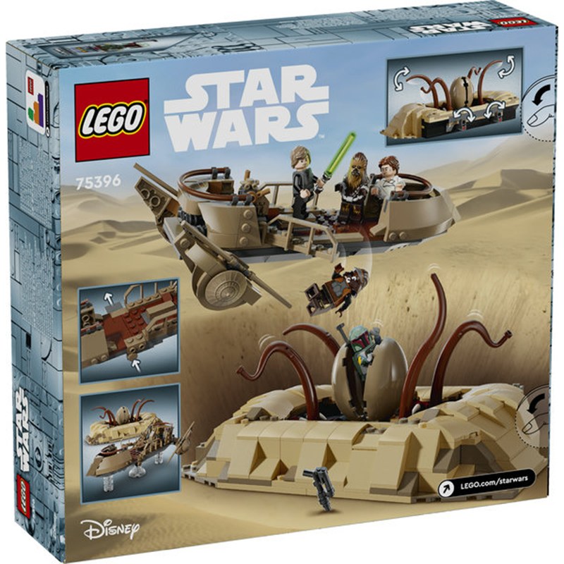Lego Star Wars 75396 - Desert Skiff e Sarlacc Trench - Imagem 1