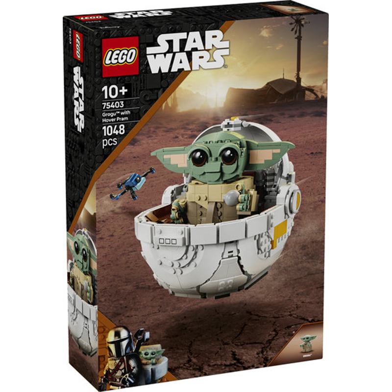 Lego Star Wars 75403 - Grogu con Aerocuna