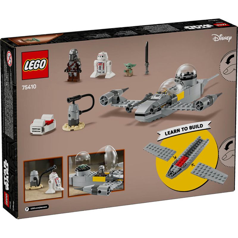 Lego Star Wars 75410 - Mando e Grogu's N-1 Starfighter - Imagem 1