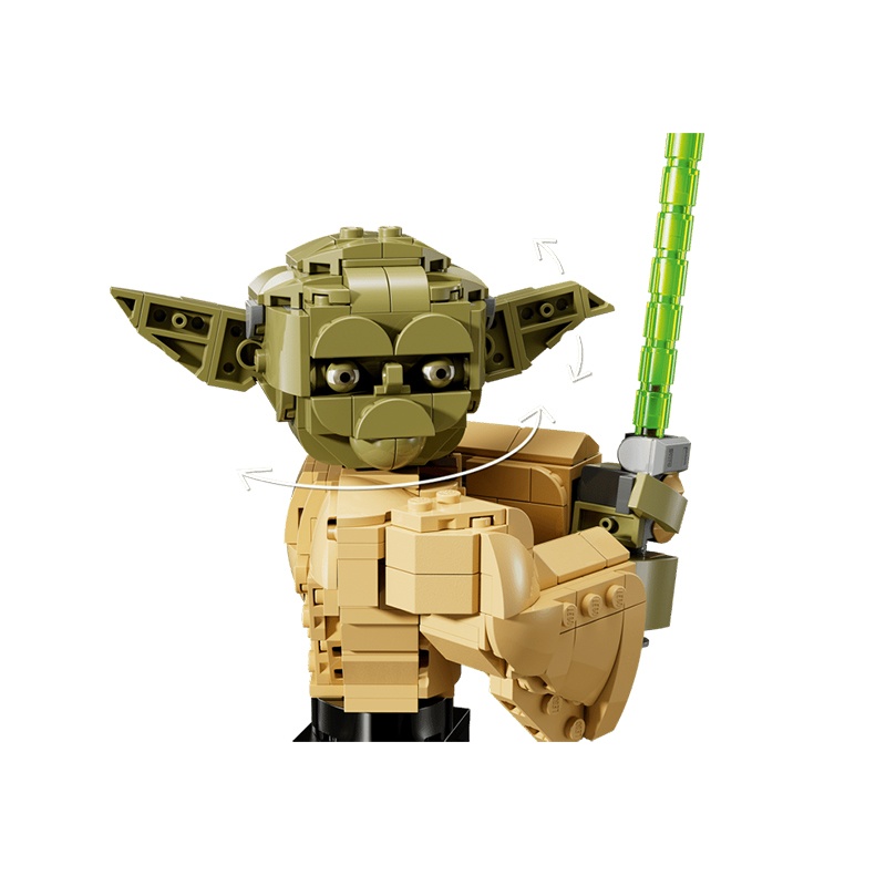 Lego 75438 Star Wars - Busto de Yoda - Imagen 3