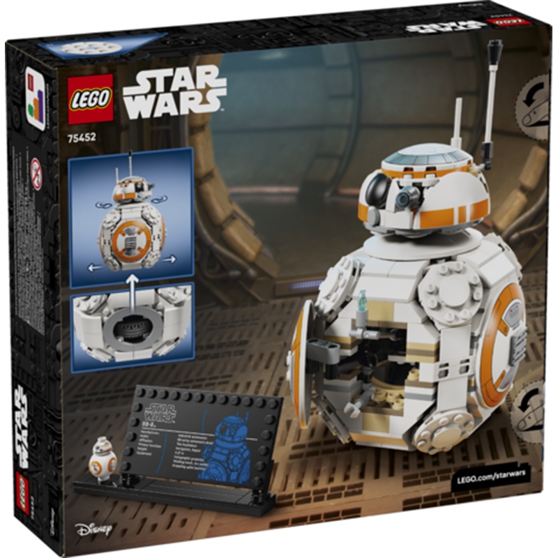 Lego Star Wars 75452 - Droide Astromecânico BB-8 - Imagem 1