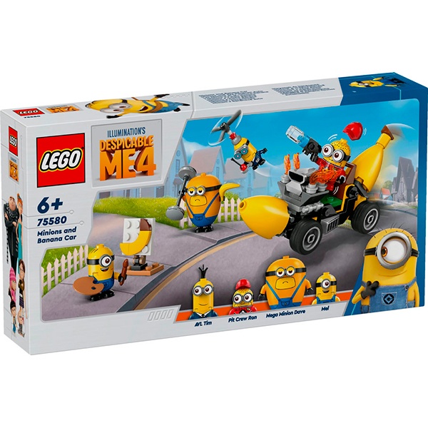 Lego Minions 75580 - Minions e Carro Banana - Imagem 1