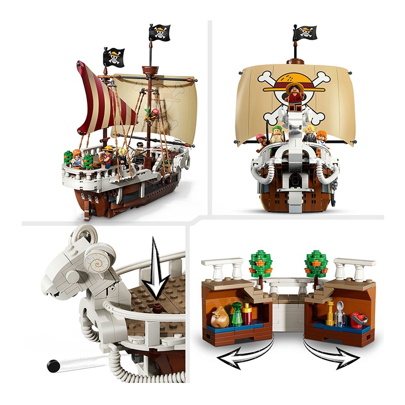 Lego One Piece 75639 - Barco Pirata Going Merry - Imagen 2