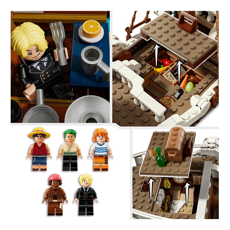 Lego One Piece 75639 - Barco Pirata Going Merry - Imagen 3