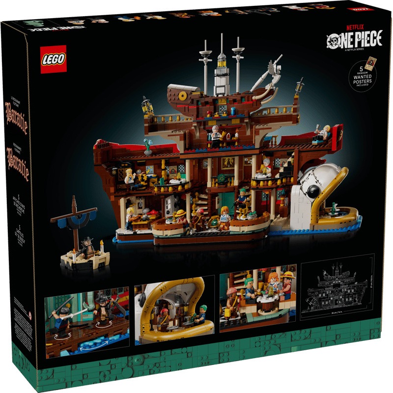 Lego One Piece 75640 - Restaurante Flotante Baratie - Imagen 4