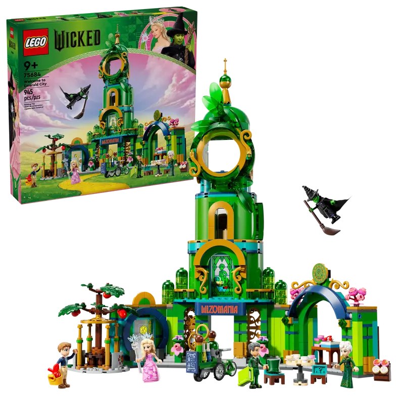 Lego Wicked 75684 - Bem-vindo à Cidade Esmeralda - Imagem 2