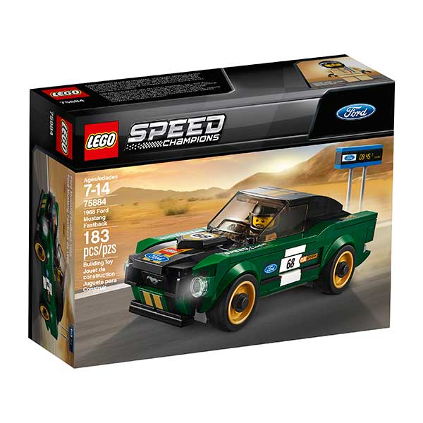 Lego Speed Champions 75884 Ford Mustang Fastback - Imagen 1