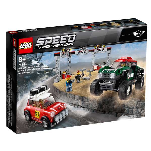 Lego Speed Champions 75894 Mini Cooper S 1967 y Mini Cooper Buggy - Imagen 1